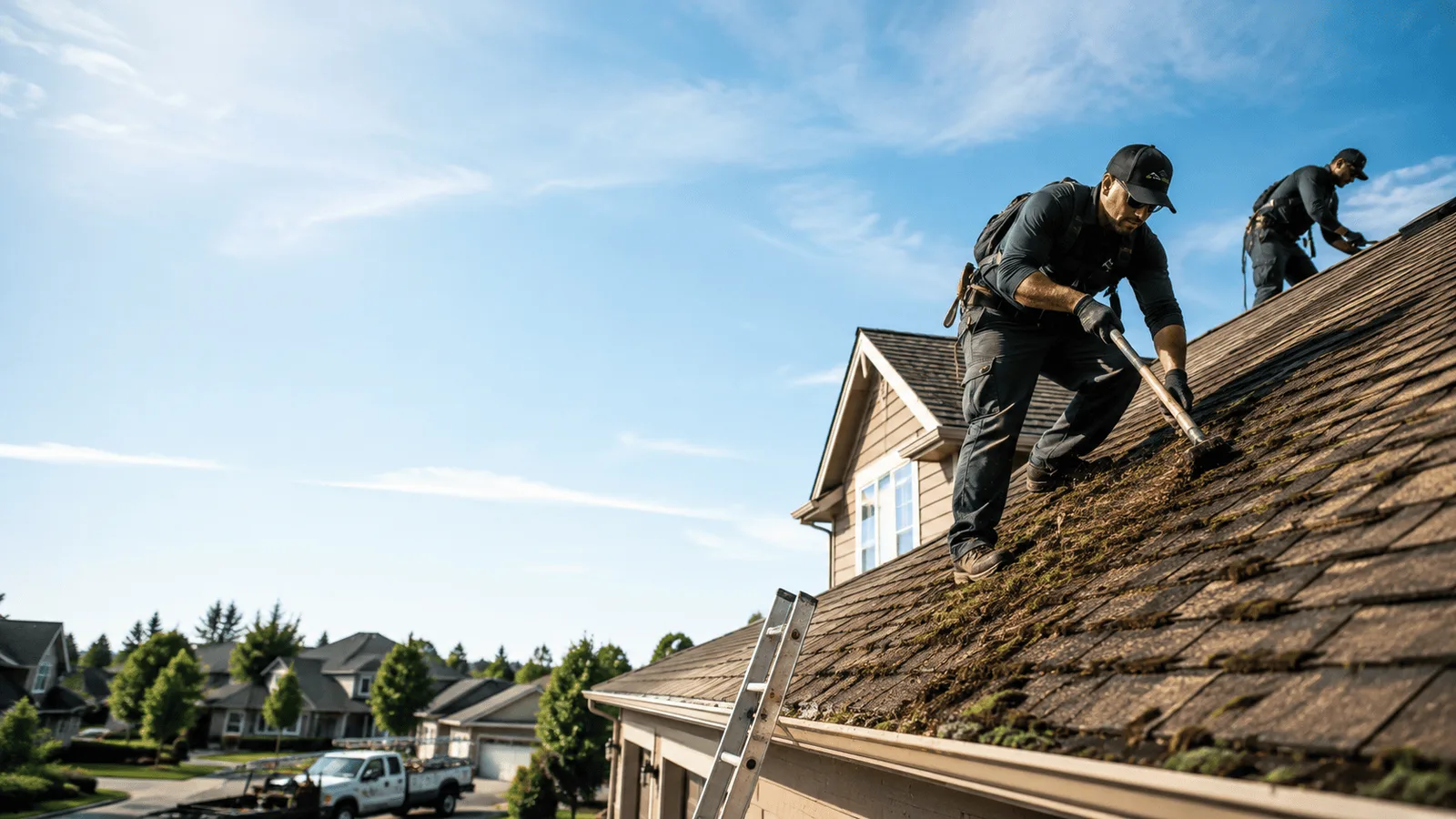 Roof Moss Removal in Fischer, TX near me